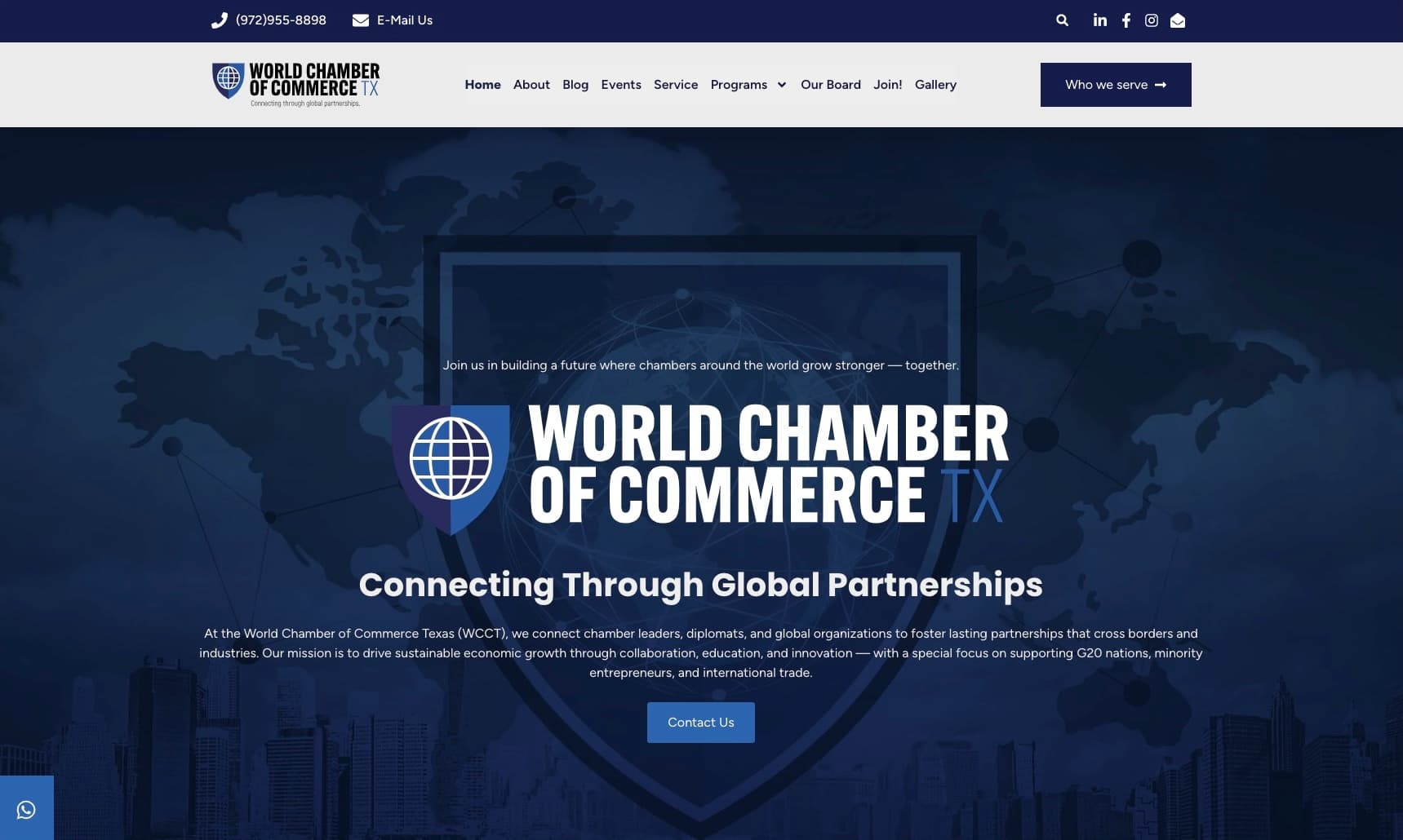 World Chamber of Commerce Website